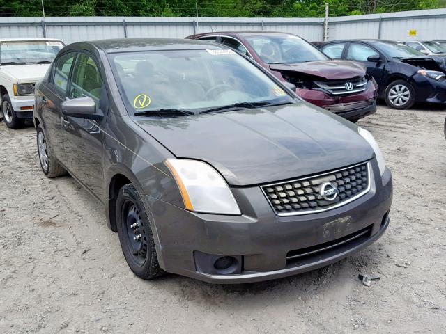 3N1AB61EX7L703052 - 2007 NISSAN SENTRA 2.0 GRAY photo 1