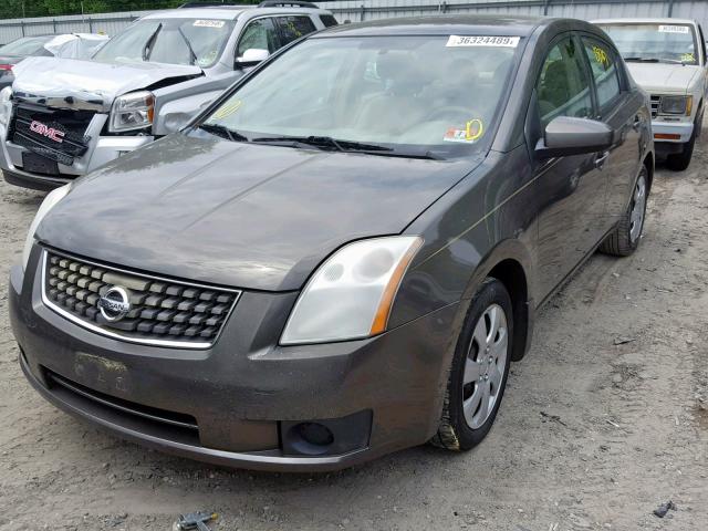 3N1AB61EX7L703052 - 2007 NISSAN SENTRA 2.0 GRAY photo 2