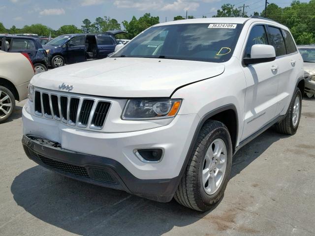 1C4RJEAG1GC335483 - 2016 JEEP GRAND CHER WHITE photo 2