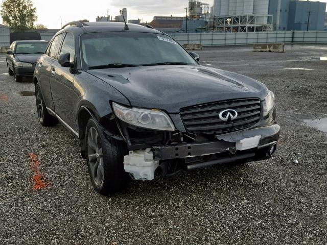 JNRAS08W64X224801 - 2004 INFINITI FX35 BLACK photo 1