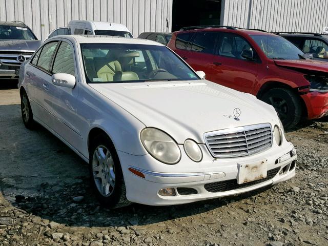 WDBUF65J24A395091 - 2004 MERCEDES-BENZ E 320 WHITE photo 1