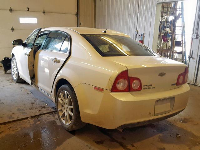 1G1ZE5EU7BF359369 - 2011 CHEVROLET MALIBU LTZ 白色 照片 3