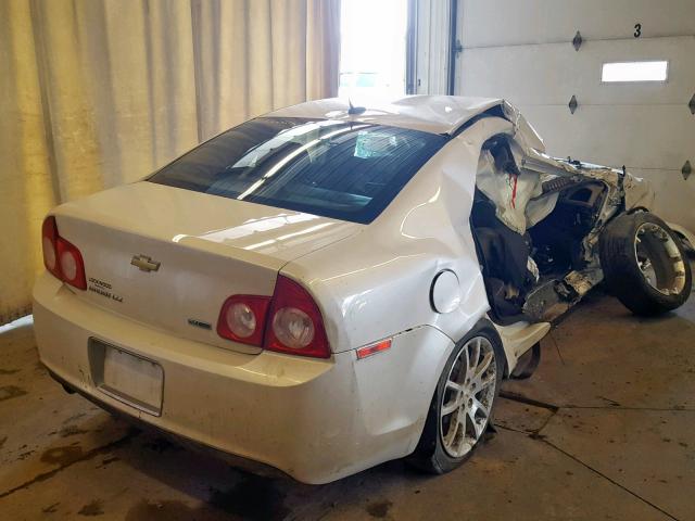 1G1ZE5EU7BF359369 - 2011 CHEVROLET MALIBU LTZ 白色 照片 4