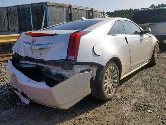 1G6DJ1EDXB0171599 - 2011 CADILLAC CTS PERFOR WHITE photo 4