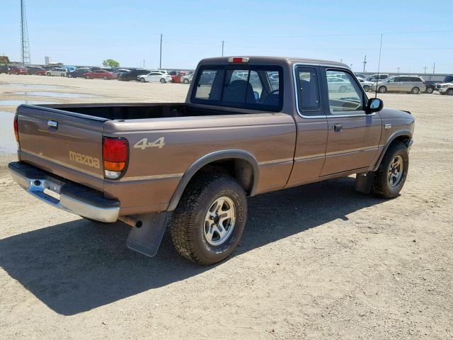 4F4DR17X5RTN04708 - 1994 MAZDA B4000 CAB BROWN photo 4