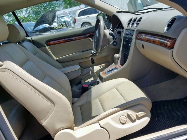 WAUDF48HX8K004488 - 2008 AUDI A4 2.0T CA GRAY photo 5