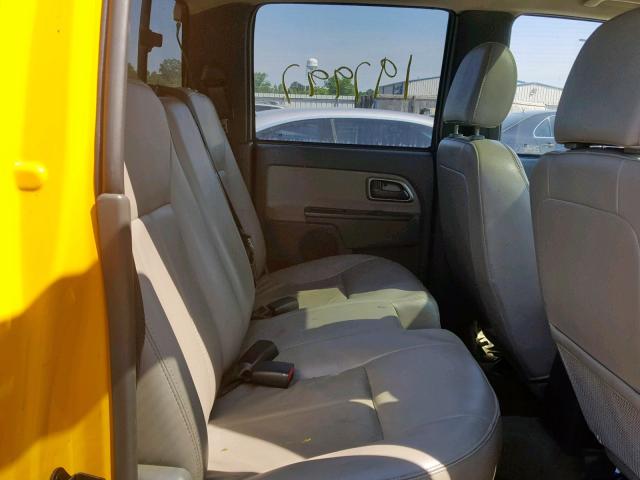 1GCDT136958265619 - 2005 CHEVROLET COLORADO YELLOW photo 6