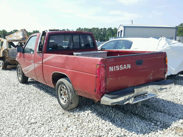 1N6SD16S1PC441895 - 1993 NISSAN TRUCK KING MAROON photo 3