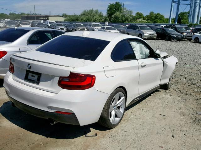 WBA1F5C5XEV256161 - 2014 BMW 228 I WHITE photo 4