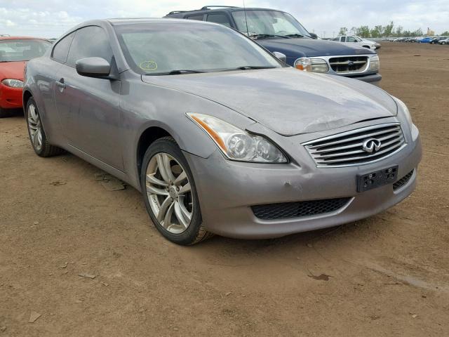 JNKCV64F49M651569 - 2009 INFINITI G37 SILVER photo 1