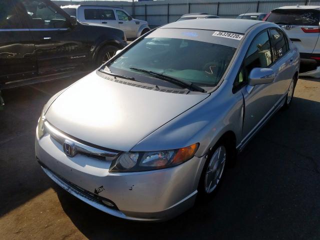 JHMFA36206S027812 - 2006 HONDA CIVIC HYBRID  photo 2