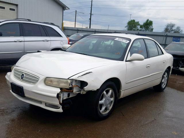 2G4WB52K341213756 - 2004 BUICK REGAL LS WHITE photo 2