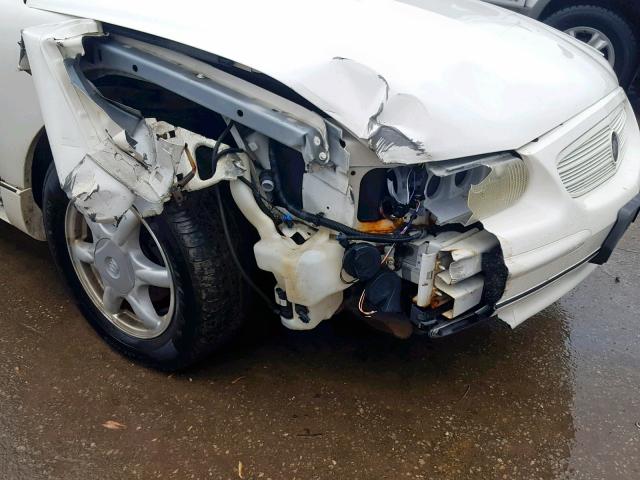 2G4WB52K341213756 - 2004 BUICK REGAL LS WHITE photo 9