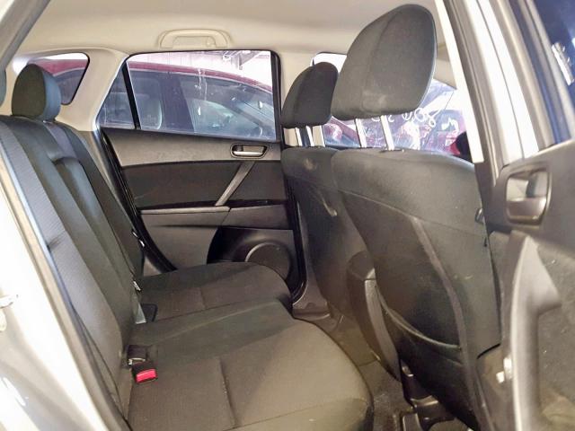 JM1BL1L81C1597620 - 2012 MAZDA 3 I SILVER photo 6