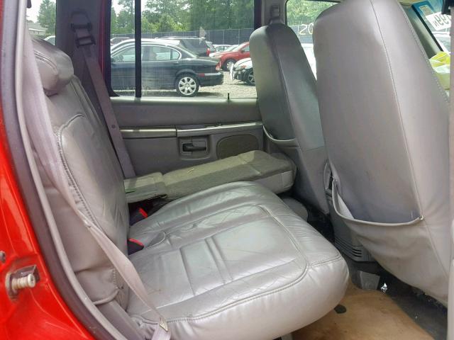 1FMZU34EXXZB79085 - 1999 FORD EXPLORER RED photo 6