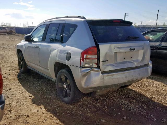 1J4NF4FB0AD507022 - 2010 JEEP COMPASS SP ვერცხლისფერი ფოტო 3