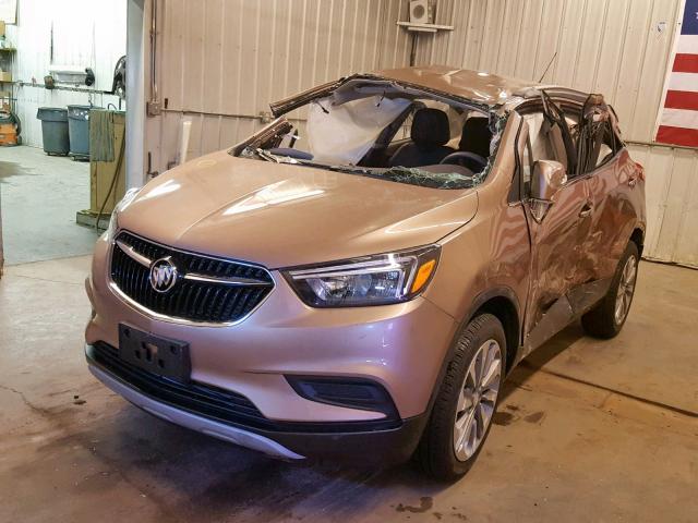 KL4CJASB1KB713344 - 2019 BUICK ENCORE PRE GOLD photo 2