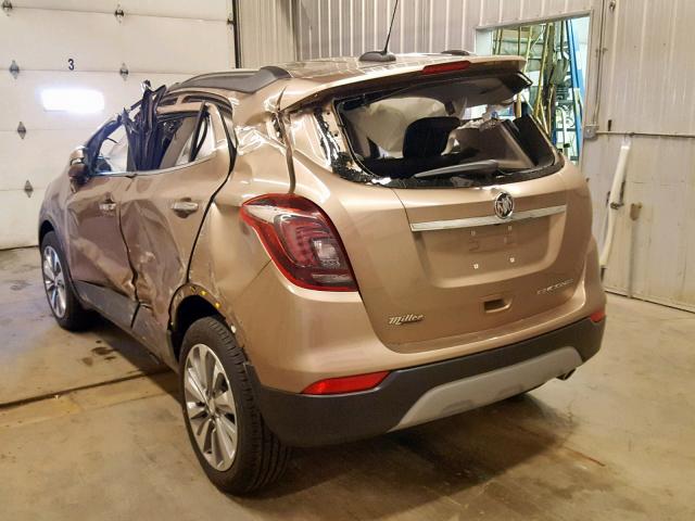 KL4CJASB1KB713344 - 2019 BUICK ENCORE PRE GOLD photo 3