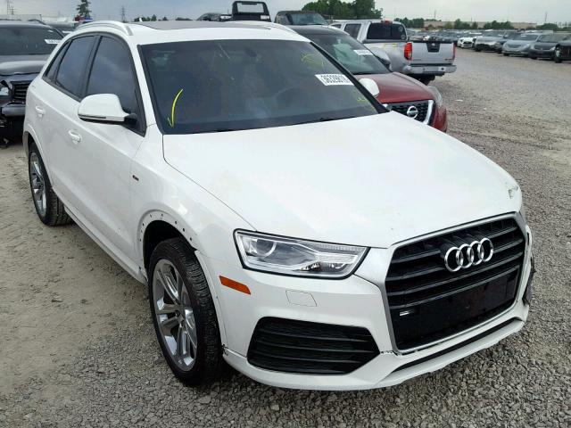 WA1BCCFS4JR019264 - 2018 AUDI Q3 PREMIUM WHITE photo 1