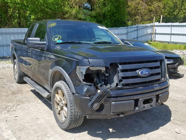 1FTFX1EV6AFC48851 - 2010 FORD F150 SUPER BLACK photo 1