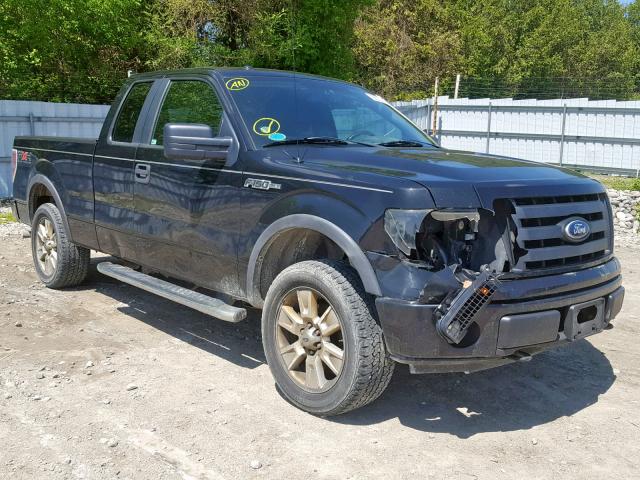 1FTFX1EV6AFC48851 - 2010 FORD F150 SUPER BLACK photo 9