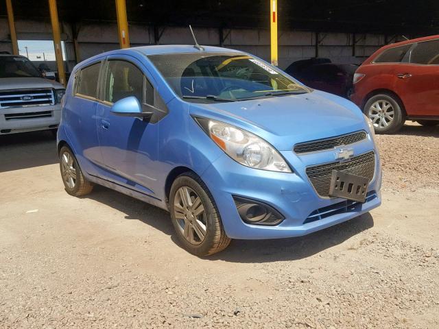 KL8CD6S93DC550290 - 2013 CHEVROLET SPARK 1LT BLUE photo 1