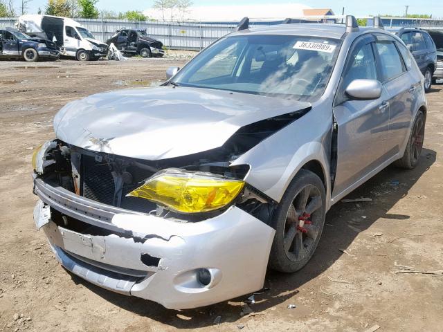 JF1GH63679H827525 - 2009 SUBARU IMPREZA OU GRAY photo 2