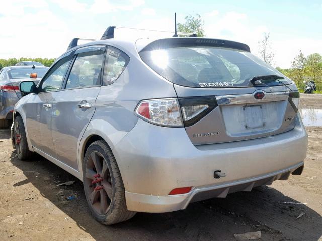 JF1GH63679H827525 - 2009 SUBARU IMPREZA OU GRAY photo 3