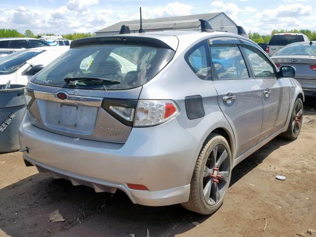 JF1GH63679H827525 - 2009 SUBARU IMPREZA OU GRAY photo 4