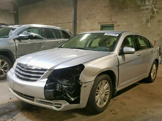 1C3LC56B59N553404 - 2009 CHRYSLER SEBRING TO SILVER photo 2