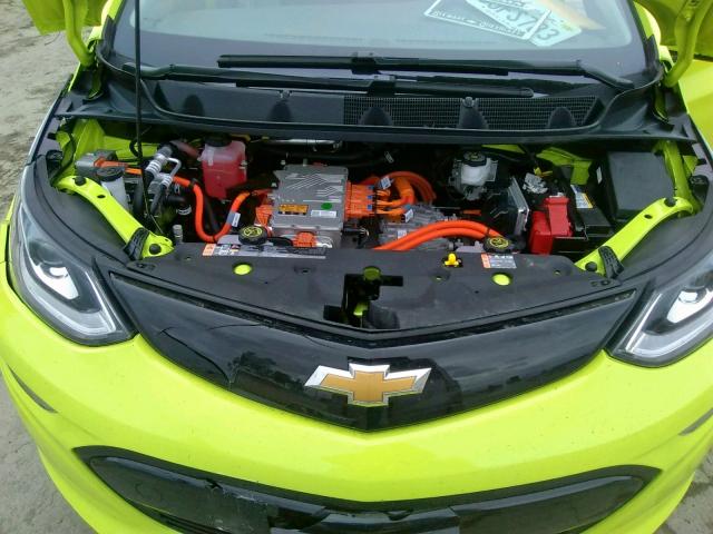 1G1FY6S06K4103401 - 2019 CHEVROLET BOLT EV LT GREEN photo 7