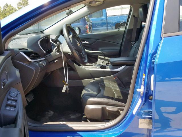 1G1RA6S5XHU157158 - 2017 CHEVROLET VOLT LT BLUE photo 5