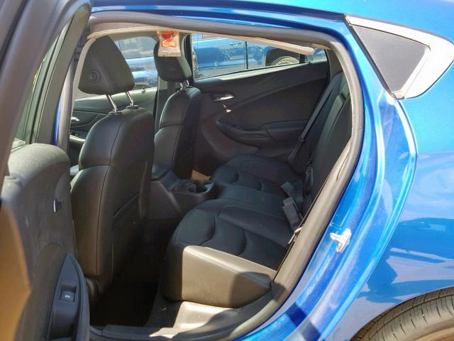 1G1RA6S5XHU157158 - 2017 CHEVROLET VOLT LT BLUE photo 6