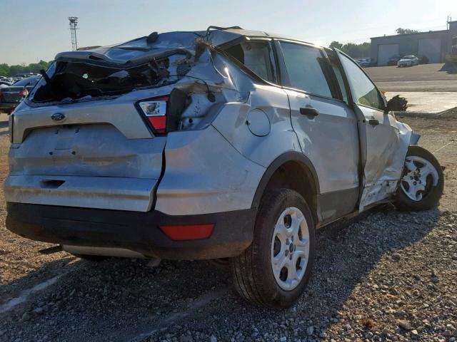 1FMCU0F7XJUC70025 - 2018 FORD ESCAPE S SILVER photo 4