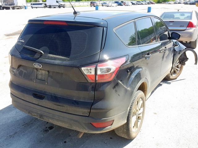 1FMCU0F72HUC87704 - 2017 FORD ESCAPE S BLACK photo 4