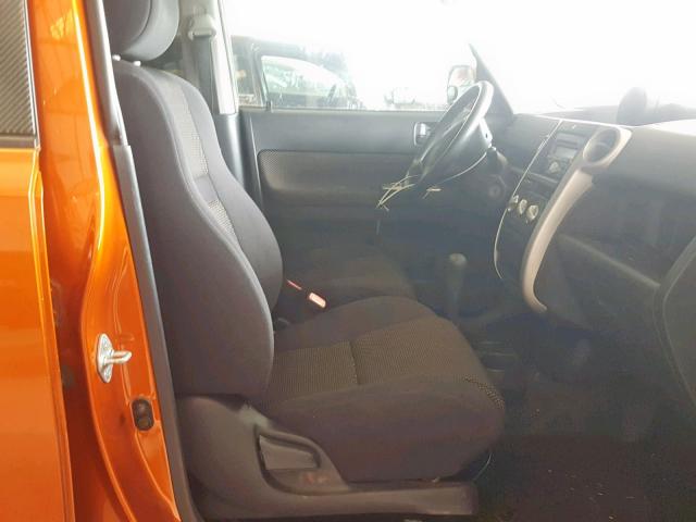 JTLKT324X40163685 - 2004 TOYOTA SCION XB 橙色 照片 5