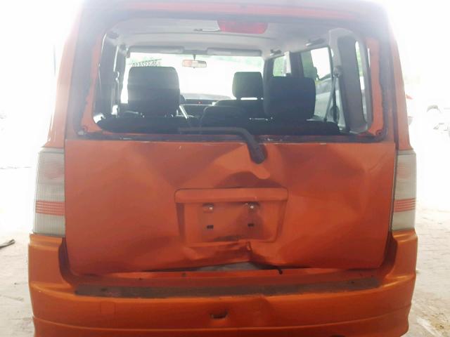 JTLKT324X40163685 - 2004 TOYOTA SCION XB 橙色 照片 9