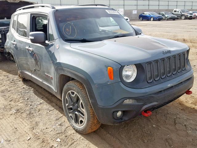 ZACCJBCT9GPC60364 - 2016 JEEP RENEGADE T BLUE photo 1