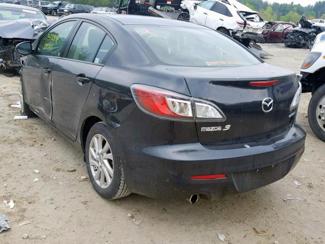 JM1BL1V81C1574836 - 2012 MAZDA 3 I BLACK photo 3