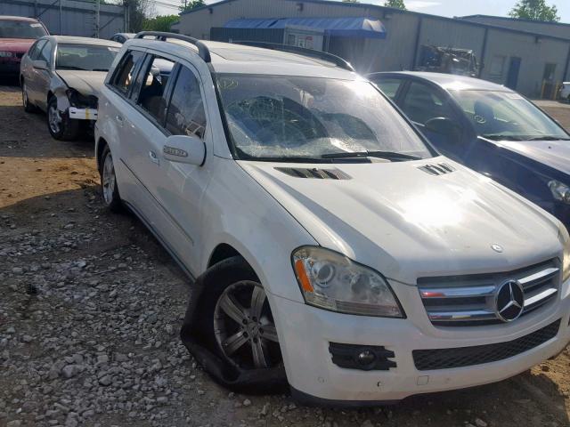 4JGBF71E57A142984 - 2007 MERCEDES-BENZ GL 450 4MA WHITE photo 9