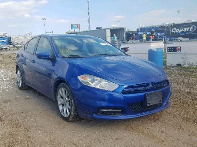 1C3CDFBA6DD141894 - 2013 DODGE DART SXT BLUE photo 1