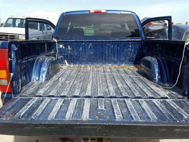 2GCEC19V3X1214447 - 1999 CHEVROLET SILVERADO BLUE photo 6