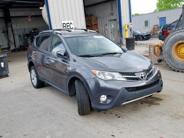 2T3DFREV6DW066109 - 2013 TOYOTA RAV4 LIMIT GRAY photo 1