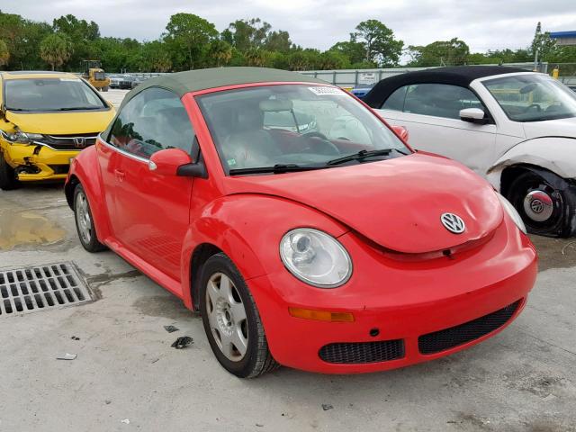3VWRF31Y57M402547 - 2007 VOLKSWAGEN NEW BEETLE Qırmızı foto 1