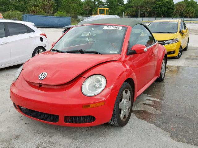 3VWRF31Y57M402547 - 2007 VOLKSWAGEN NEW BEETLE Qırmızı foto 2