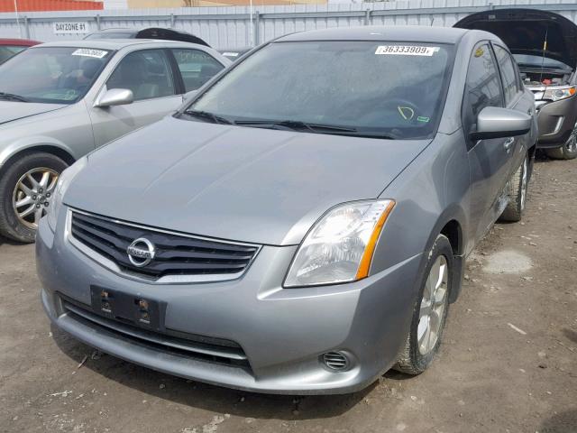 3N1AB6APXCL655869 - 2012 NISSAN SENTRA 2.0 SILVER photo 2