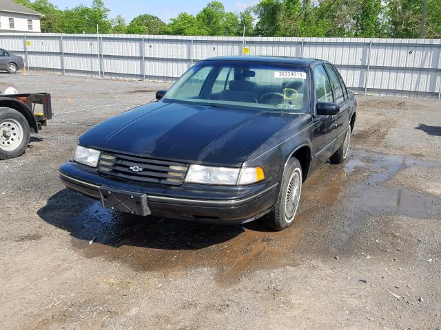 2G1WL54T3N9188067 - 1992 CHEVROLET LUMINA BLACK photo 2