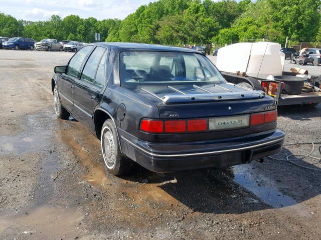 2G1WL54T3N9188067 - 1992 CHEVROLET LUMINA BLACK photo 3