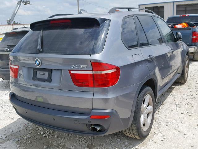 5UXFE43538L031522 - 2008 BMW X5 3.0I CHARCOAL photo 4