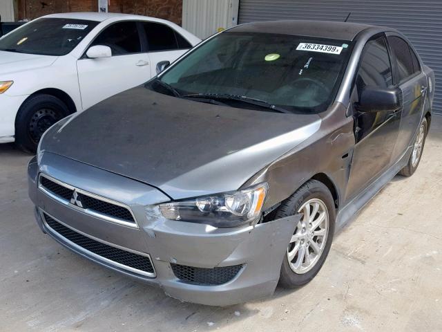 JA32V2FW1CU018911 - 2012 MITSUBISHI LANCER SE SILVER photo 2